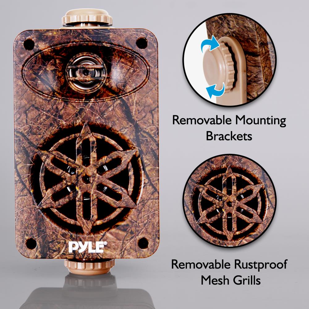 product image number 6 for Pyle 3.5'' Indoor/Outdoor Wall Mount Speakers