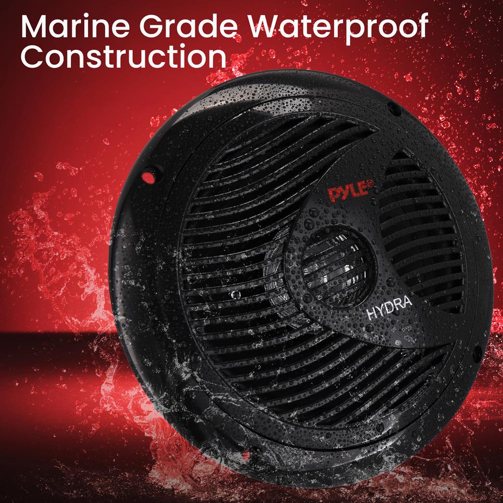 product image number 3 for Pyle 6.5 Inch Marine Component Speakers