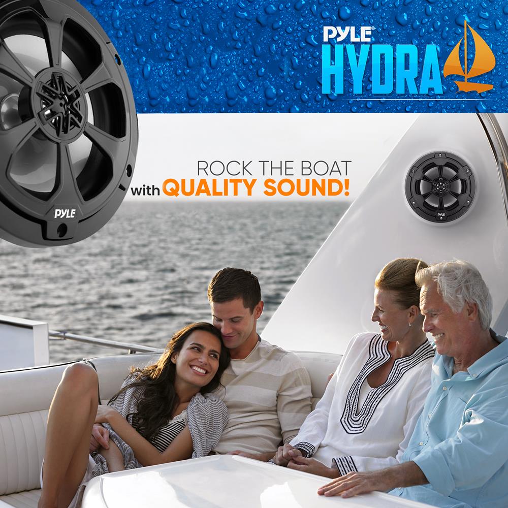 product image number 7 for Pyle Two-Way Marine Component/Coaxial Speaker