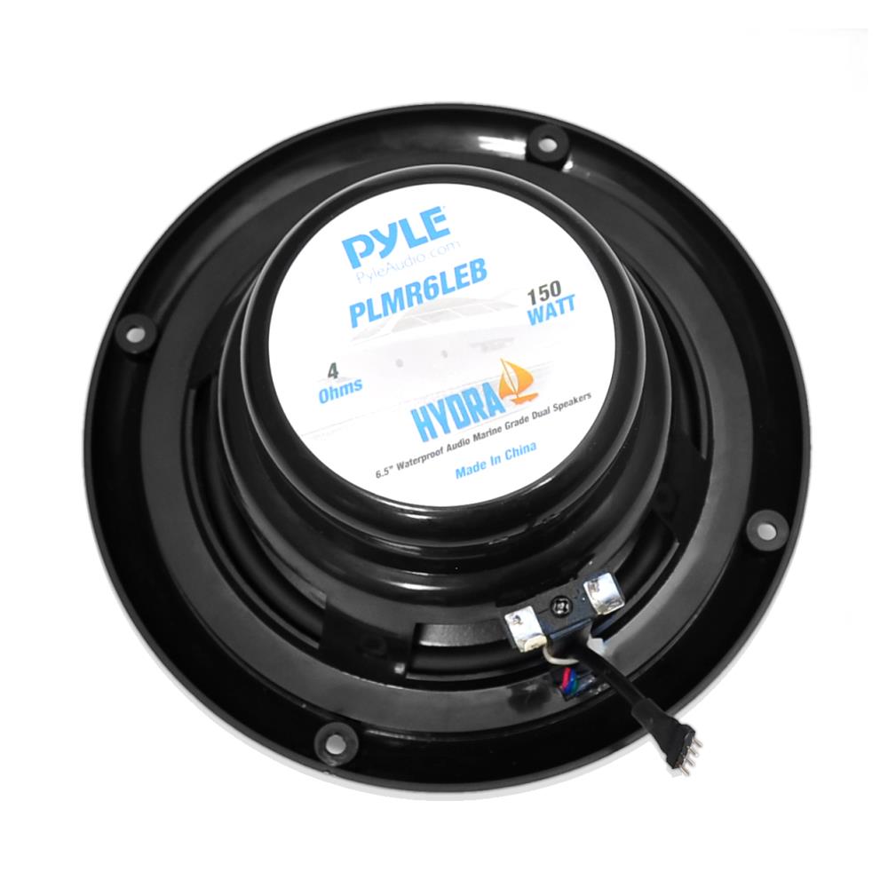 product image number 4 for Pyle 6.5 Inch Component Marine Led Speakers