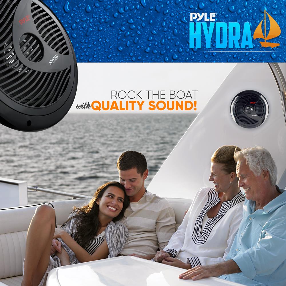 product image number 8 for Pyle 8'' Marine Component Speakers