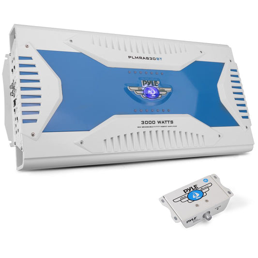 3000W Marine Bluetooth Amplifier, Waterproof, 8-Channel, Aluminum Alloy
