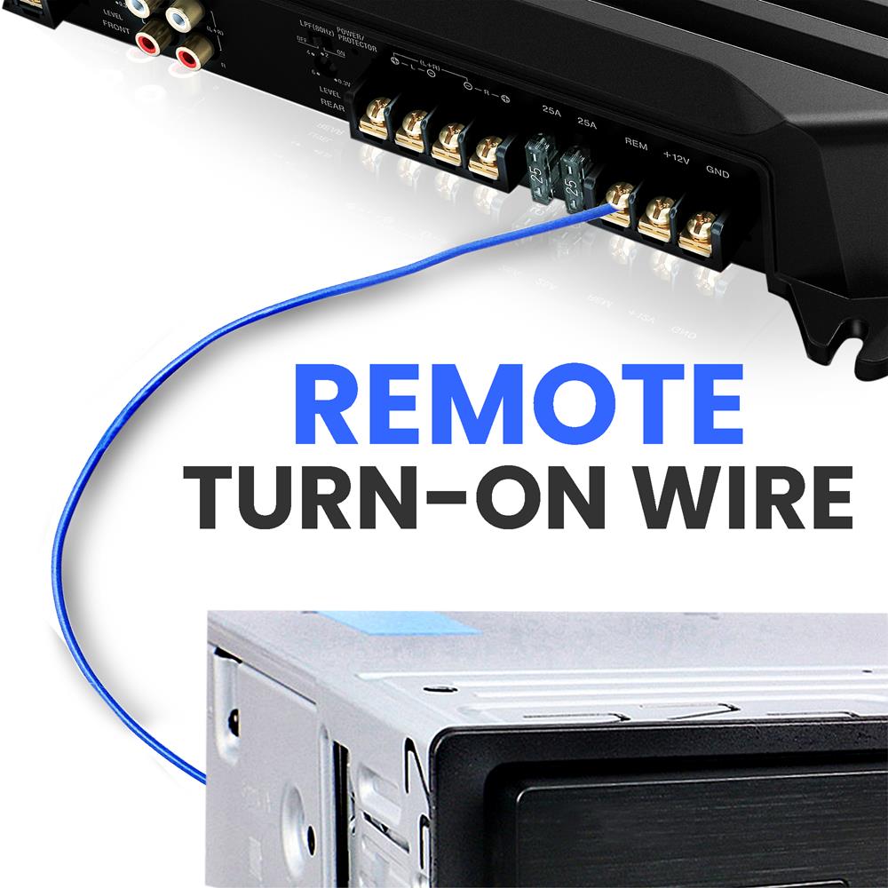 product image number 6 for Pyle Marine Stereo Audio Wiring Kit, 8-Awg