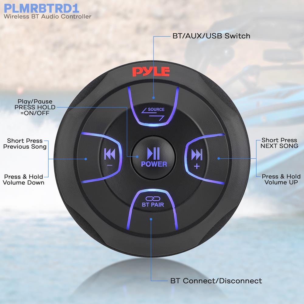 product image number 2 for Pyle Wireless Bt Audio Controller