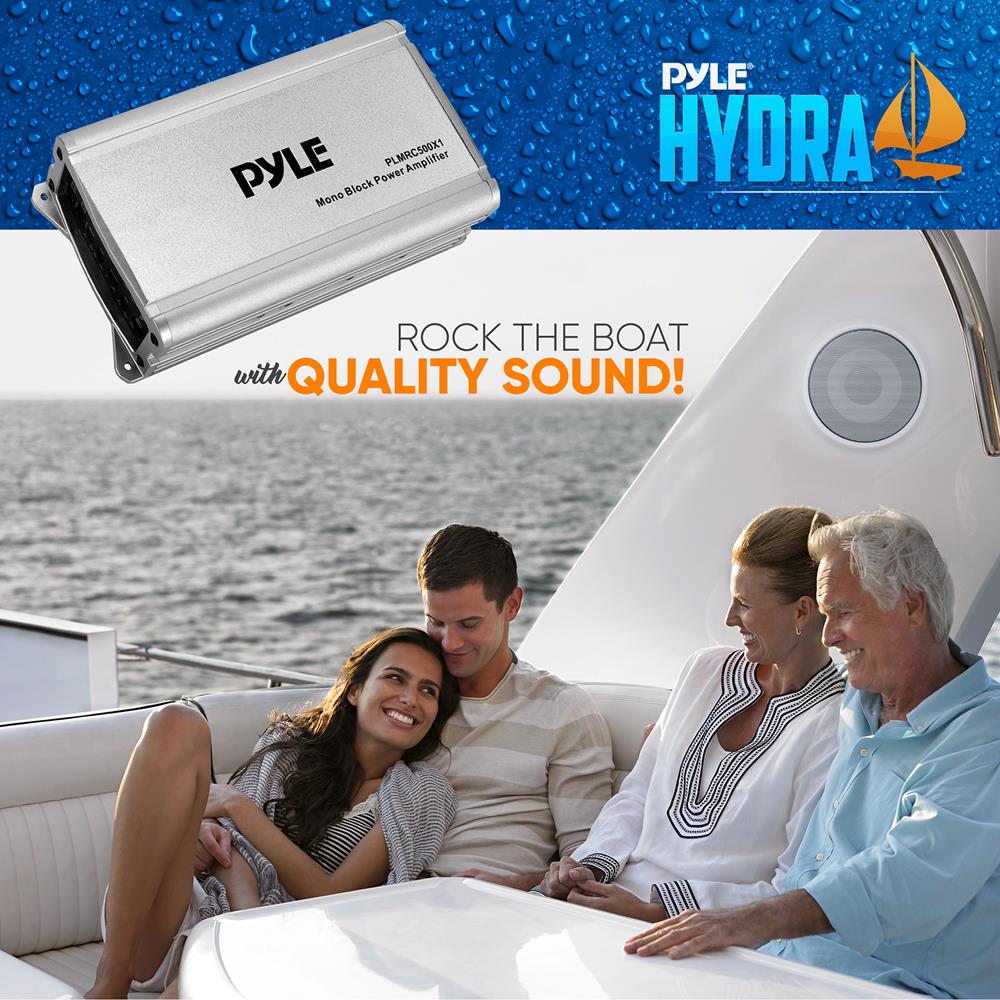 product image number 8 for Pyle Mono-Block Weather Resistant Audio Ampli