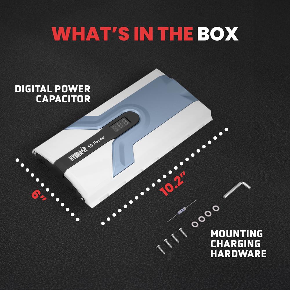 product image number 5 for Pyle 1.0 Farad Digital Power Capacitor