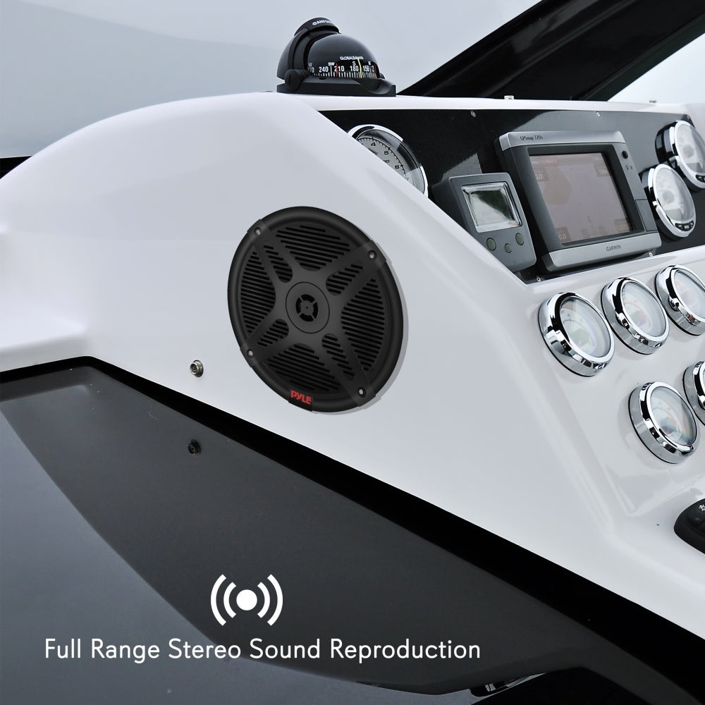 product image number 4 for Pyle 6.5’’ Waterproof Rated Marine Speakers