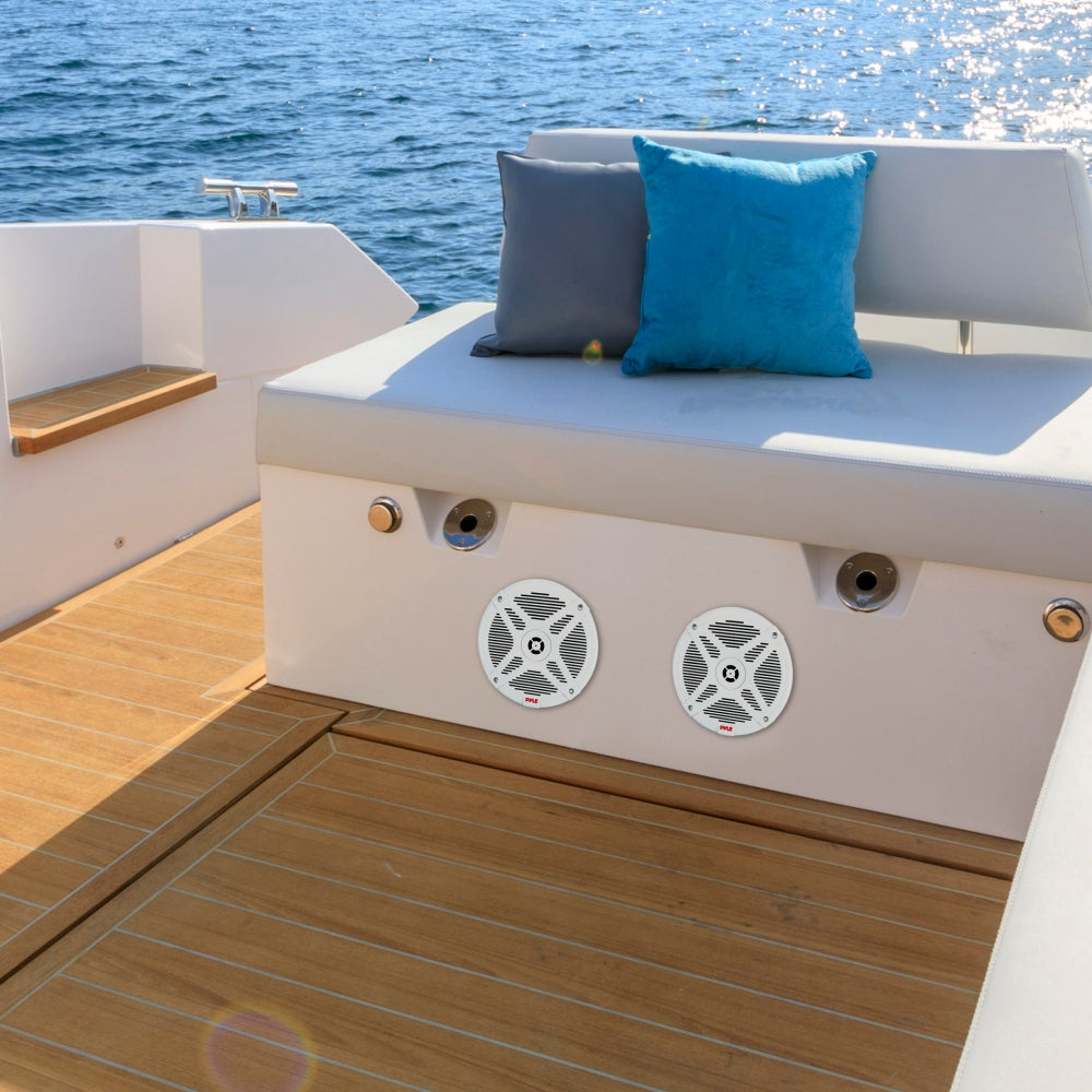 product image number 9 for Pyle 6.5’’ Water-Resistant Rated Marine Speak