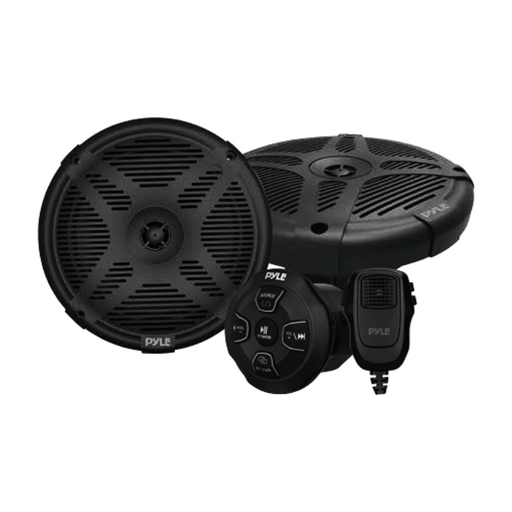 product image number 1 for Pyle Dual 6.5” Waterproof-Rated Marine Speake