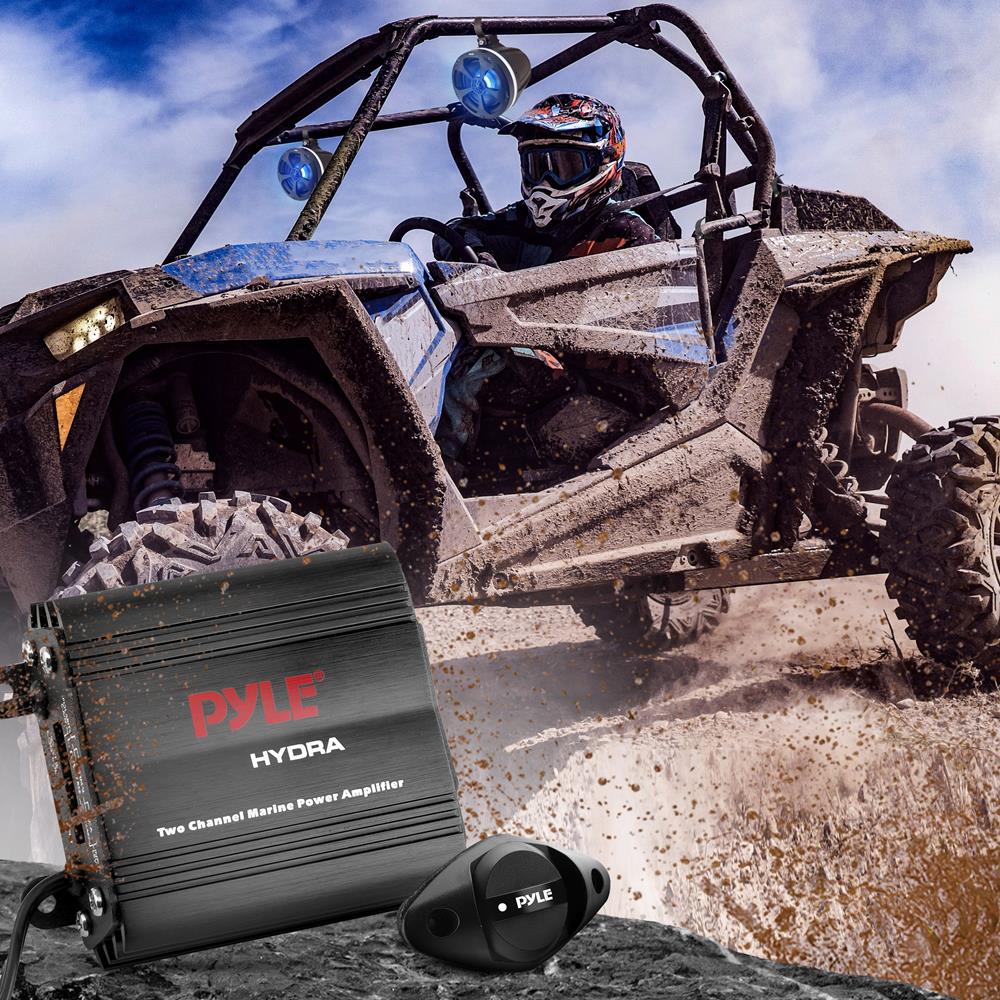 product image number 7 for Pyle 2-Ch. Waterproof Rated Marine Amplifier