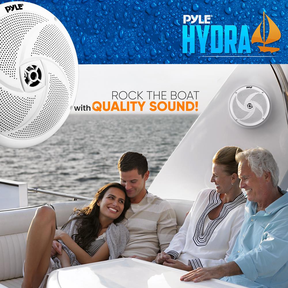 product image number 7 for Pyle 8'' Marine Component Speakers