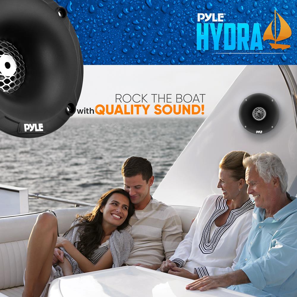 product image number 7 for Pyle Marine Tweeter Speaker System