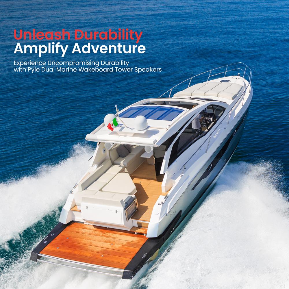 product image number 5 for Pyle 6.5'' Marine Wakeboard Tower Speakers