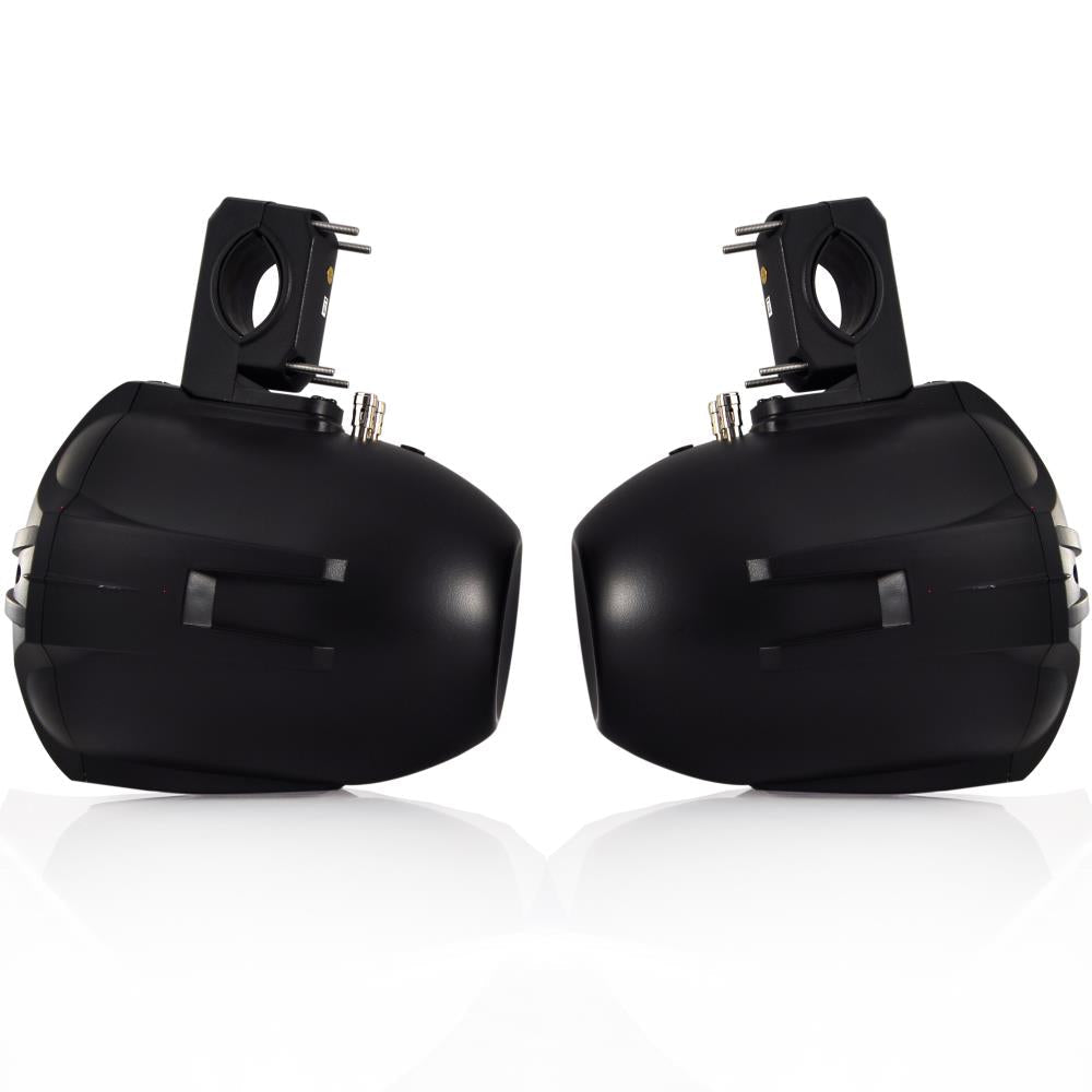 product image number 4 for Pyle Dual 6.5'' Led Marine Wakeboard Speakers