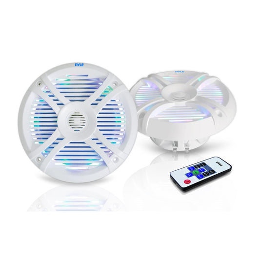 product image number 1 for Pyle 6.5 Inch Component Marine Led Speakers