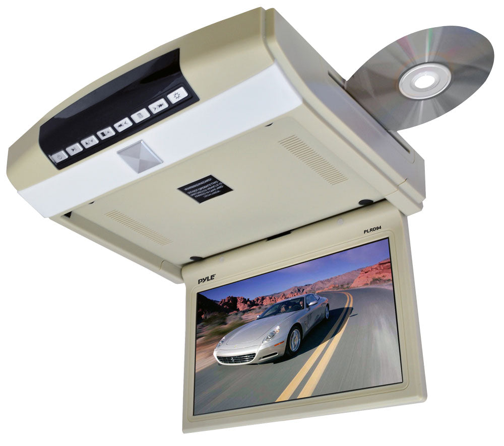 product image number 2 for Pyle 9'' Roof Mount Monitor & Dvd Player