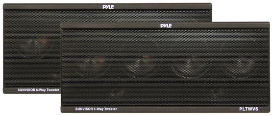 product image number 1 for Pyle Sunvisor Mount Tweeter System