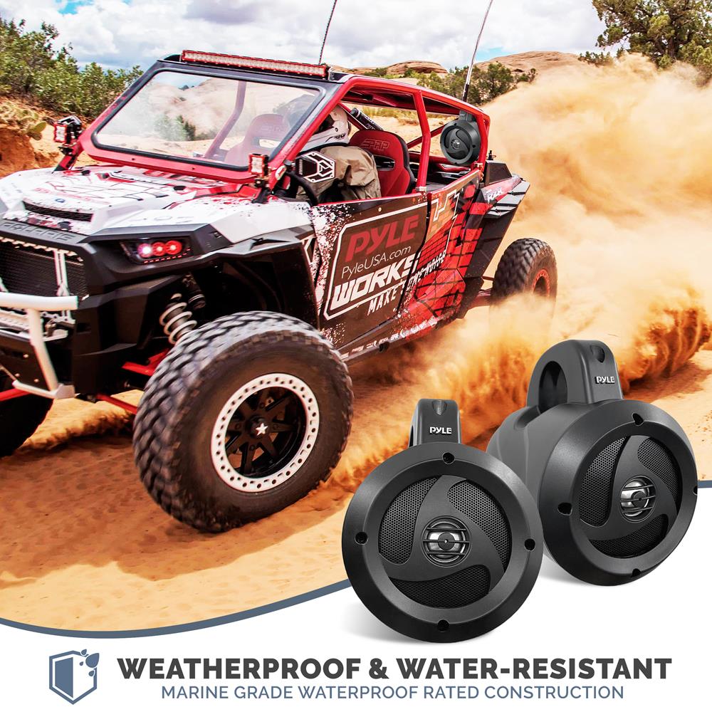 product image number 3 for Pyle Waterproof Rated Off-Road Speakers
