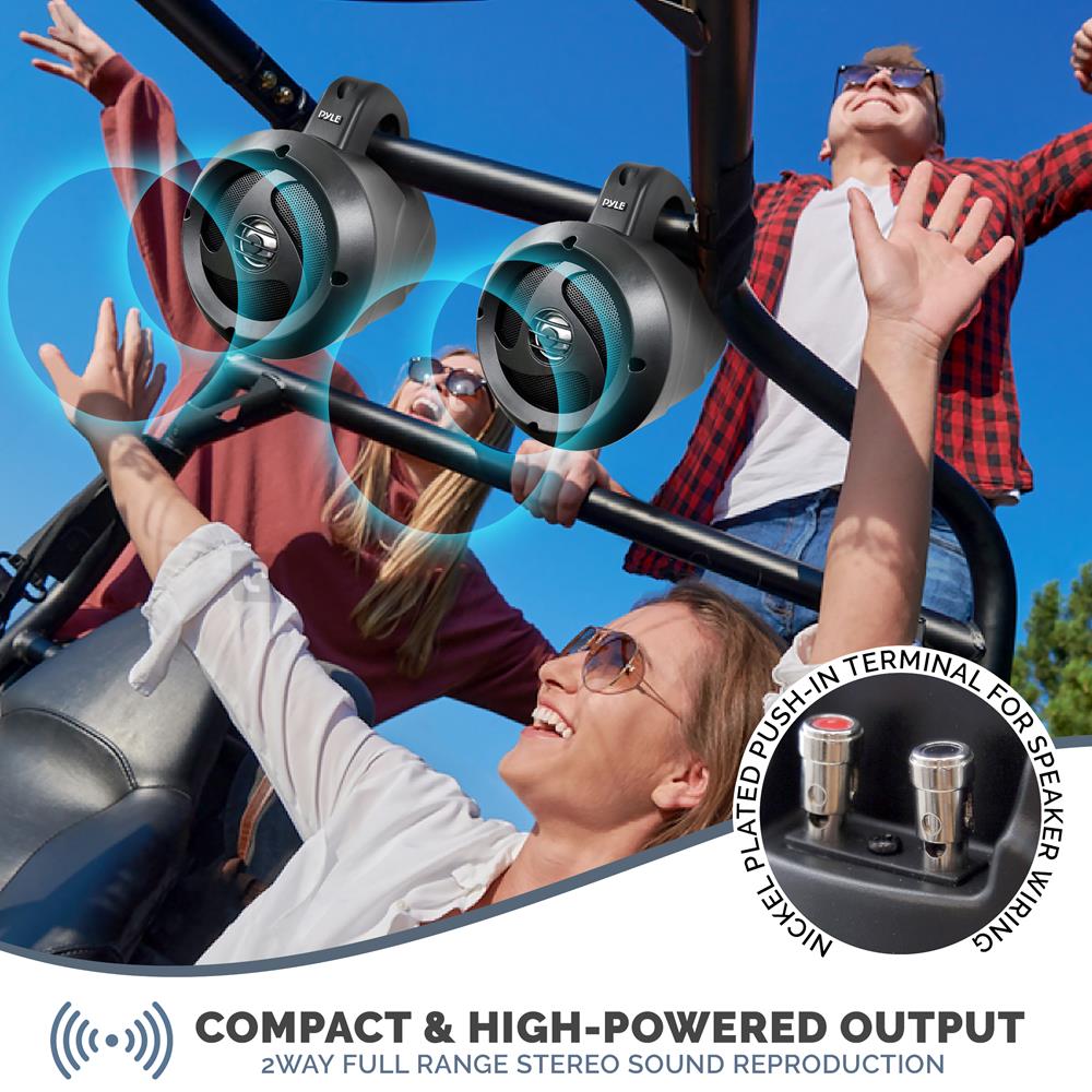 product image number 5 for Pyle Waterproof Rated Off-Road Speakers