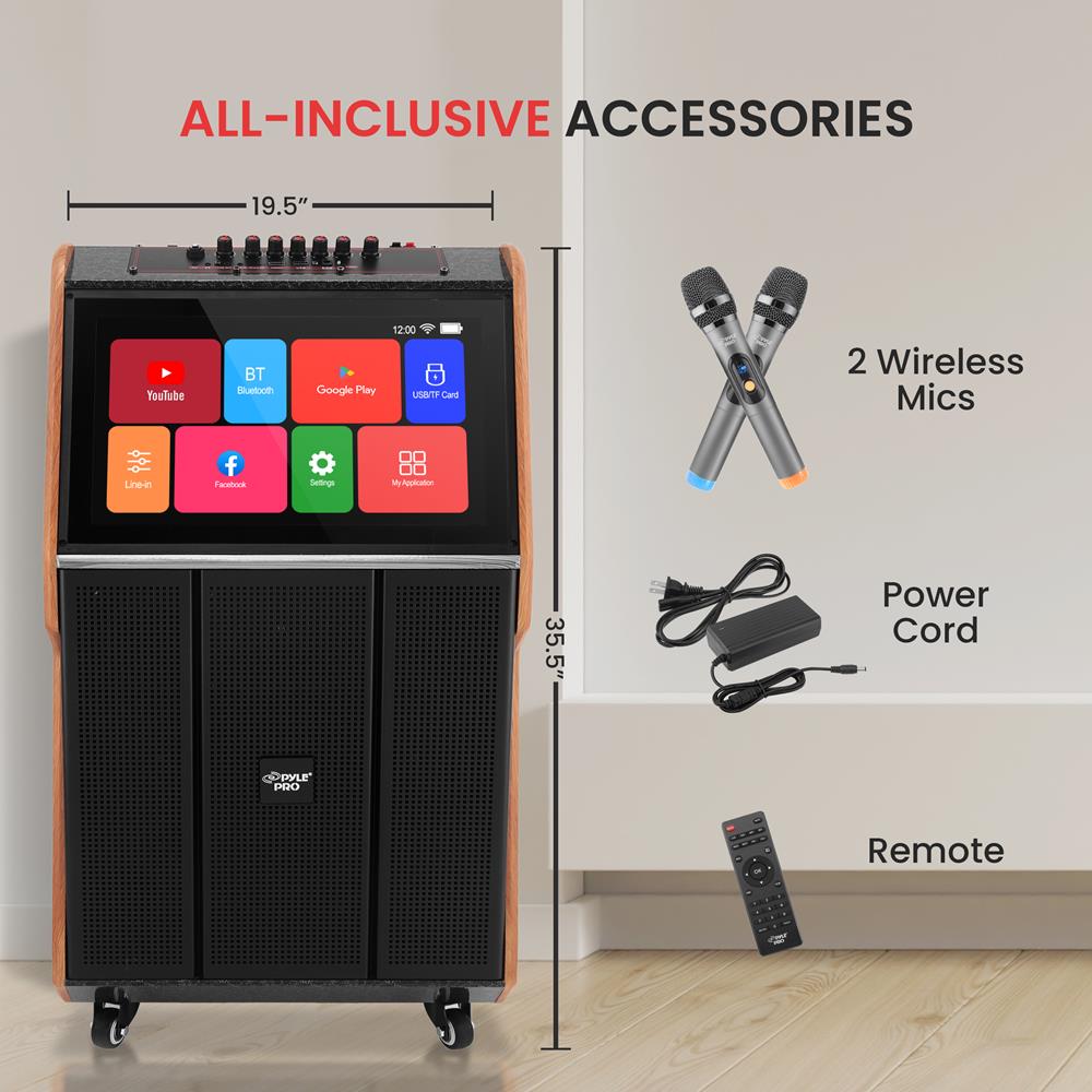 product image number 6 for Pyle Portable Wireless Bt Streaming Loudspeak