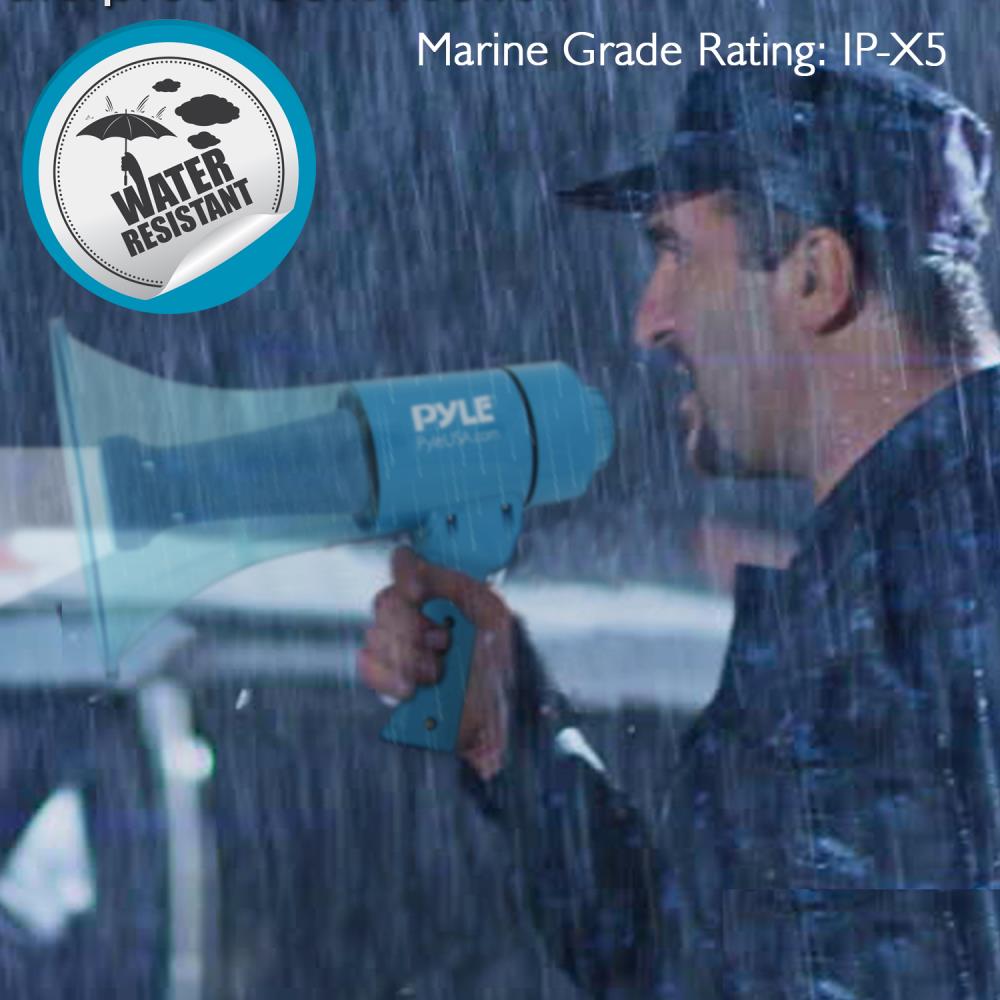 product image number 7 for Pyle Waterproof Megaphone With Led Lights