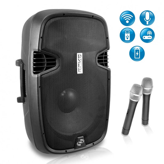 product image number 1 for Pyle Portable Bluetooth Pa Loudspeaker System