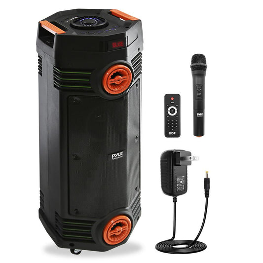 product image number 1 for Pyle Dual 6.5’’ Wireless Portable Pa Speaker