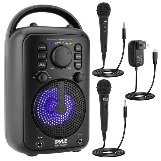 product image number 1 for Pyle 4” Portable Wireless Bt Streaming Speake