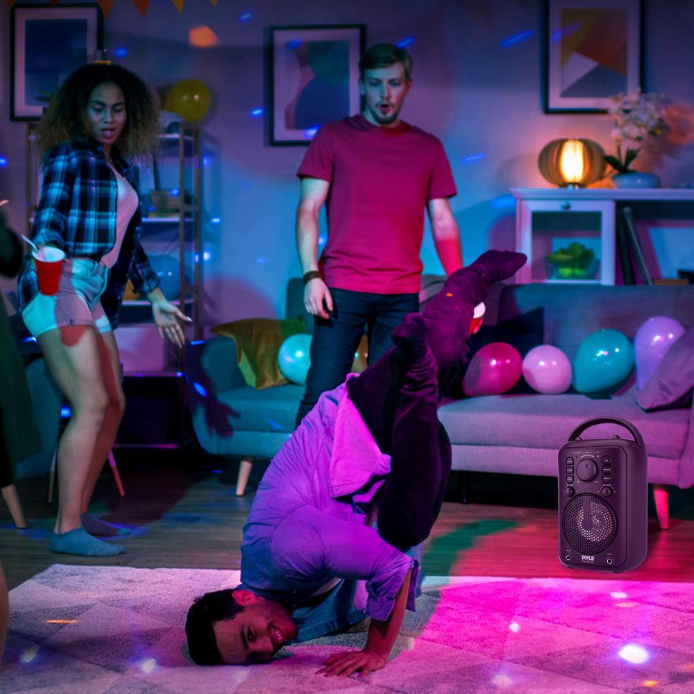 product image number 7 for Pyle 4” Portable Wireless Bt Streaming Speake