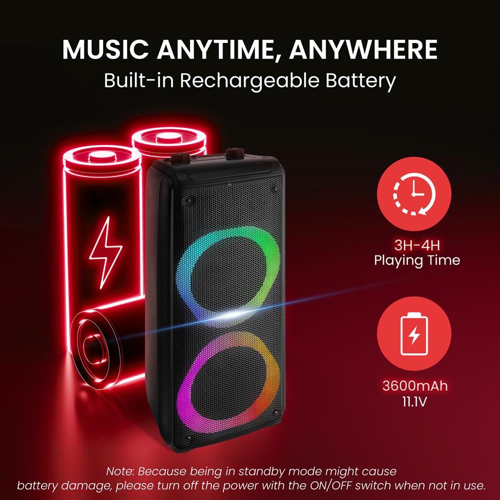 product image number 5 for Pyle Wireless Pa Loudspeaker System