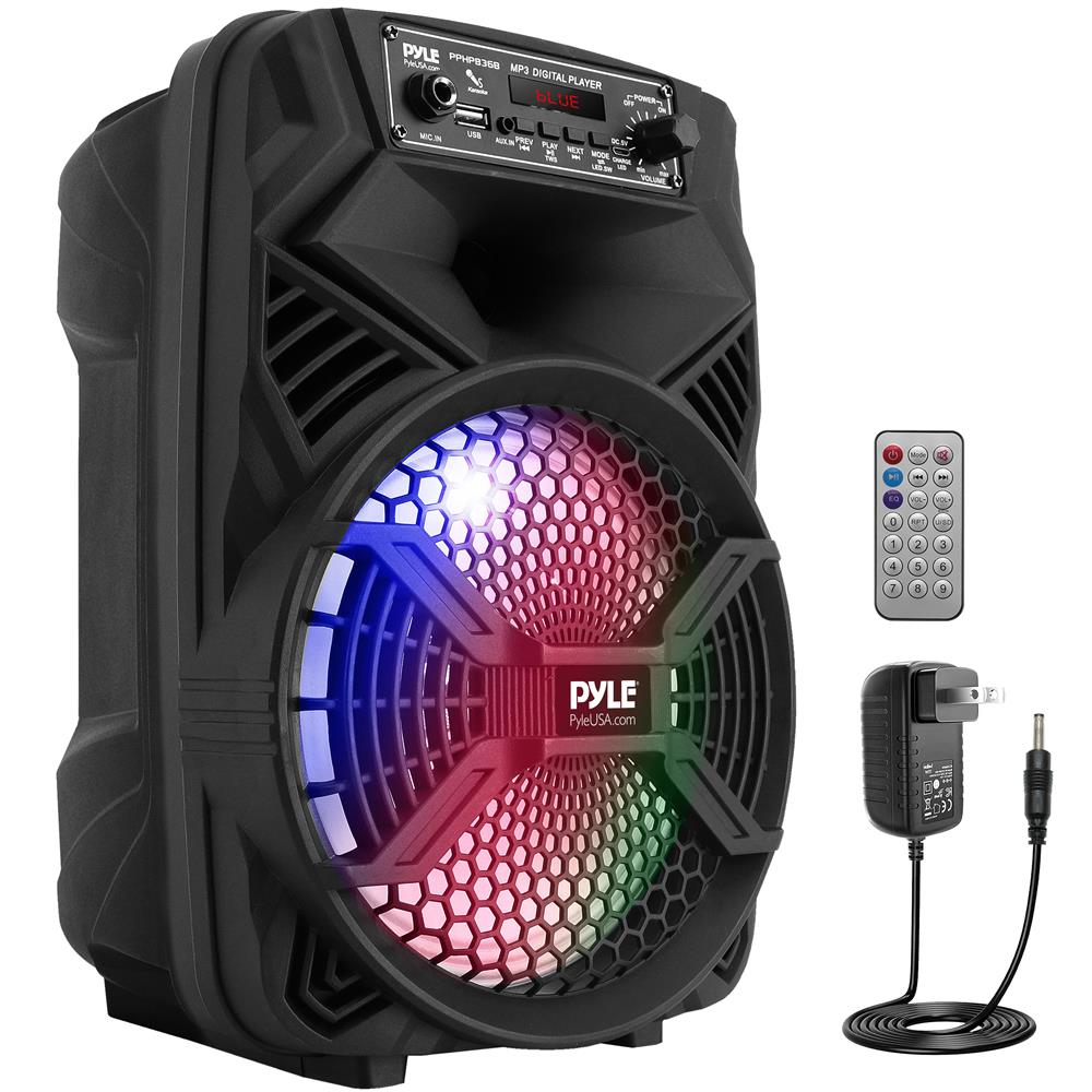 product image number 1 for Pyle 8” Portable Pa Speaker