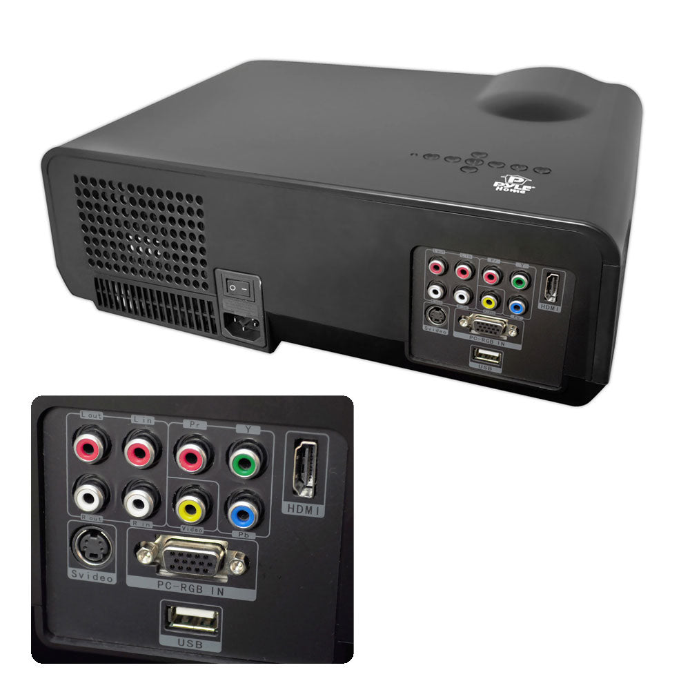 product image number 2 for Pyle Widescreen Projector With Usb Reader
