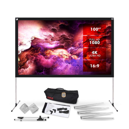 product image number 1 for Pyle Outdoor Projection Screen