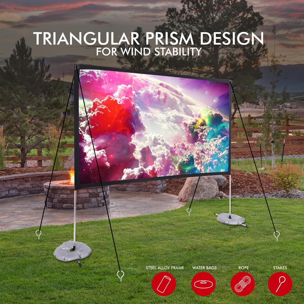 product image number 6 for Pyle Outdoor Projection Screen