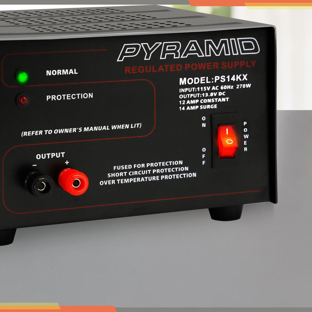 product image number 6 for Pyramid 12 Amp Bench Power Supply