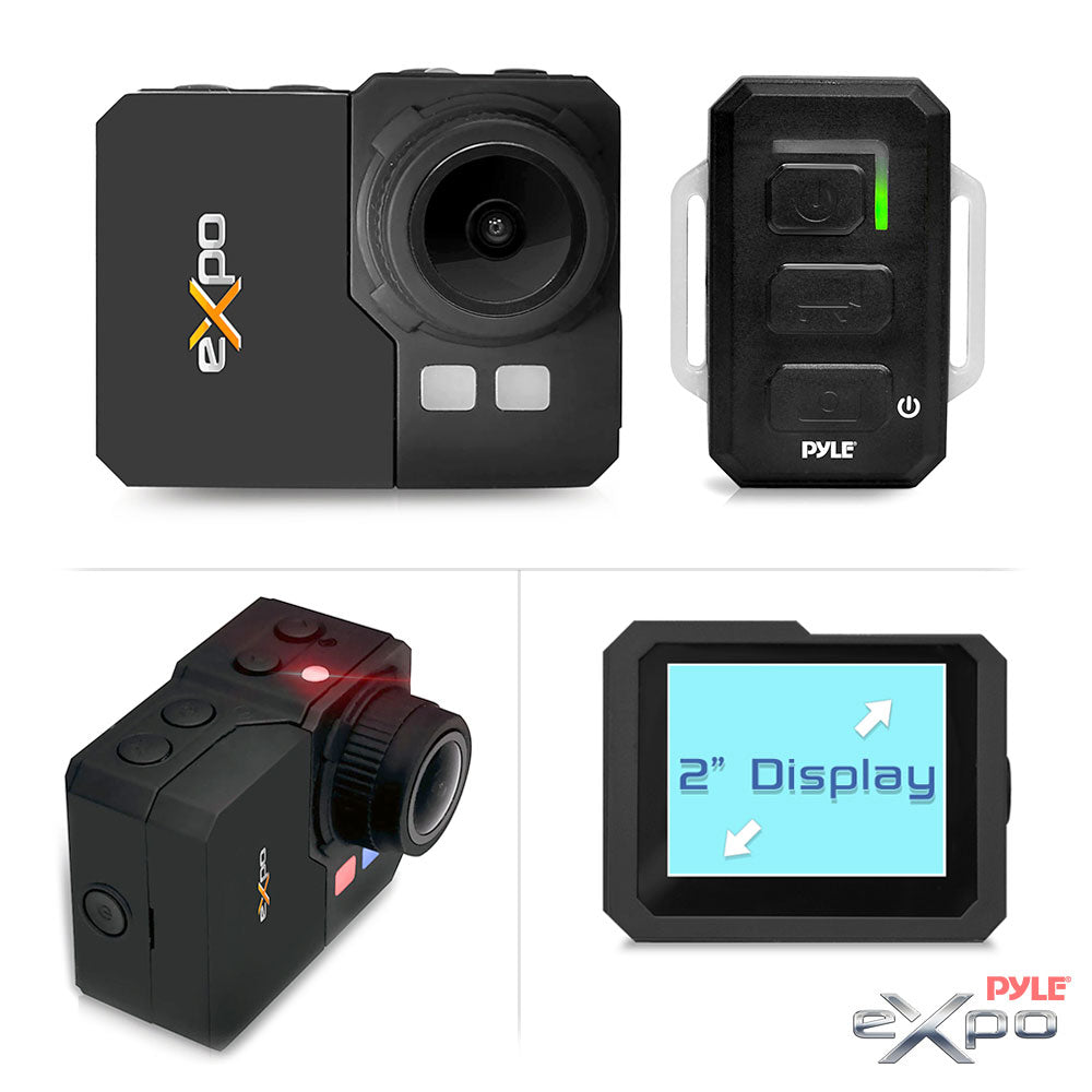 product image number 2 for Pyle Pyle Expo Hi-Res Hd Action Cam