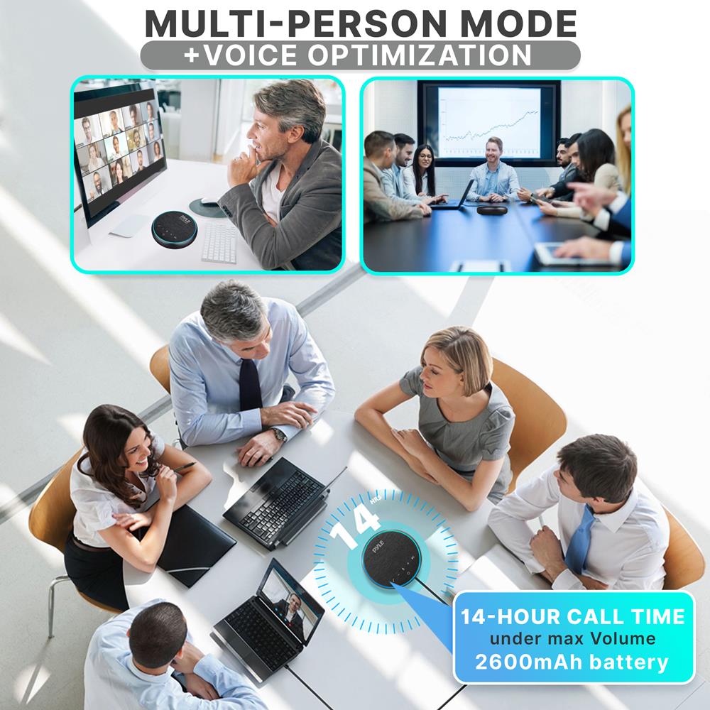 product image number 5 for Pyle Portable Conference Speakerphone