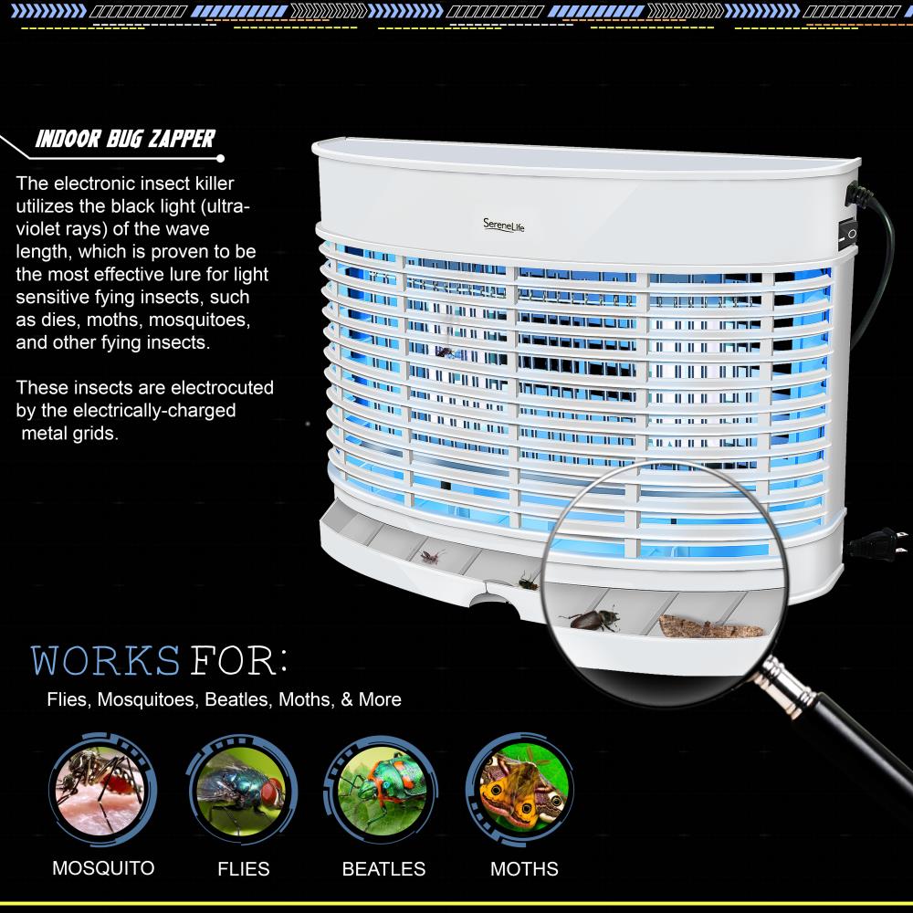 product image number 4 for SereneLife Electronic Bug Zapper