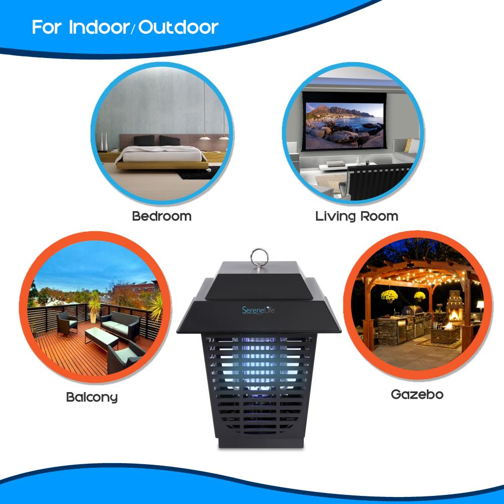 product image number 5 for SereneLife Indoor/Outdoor Bug Zapper