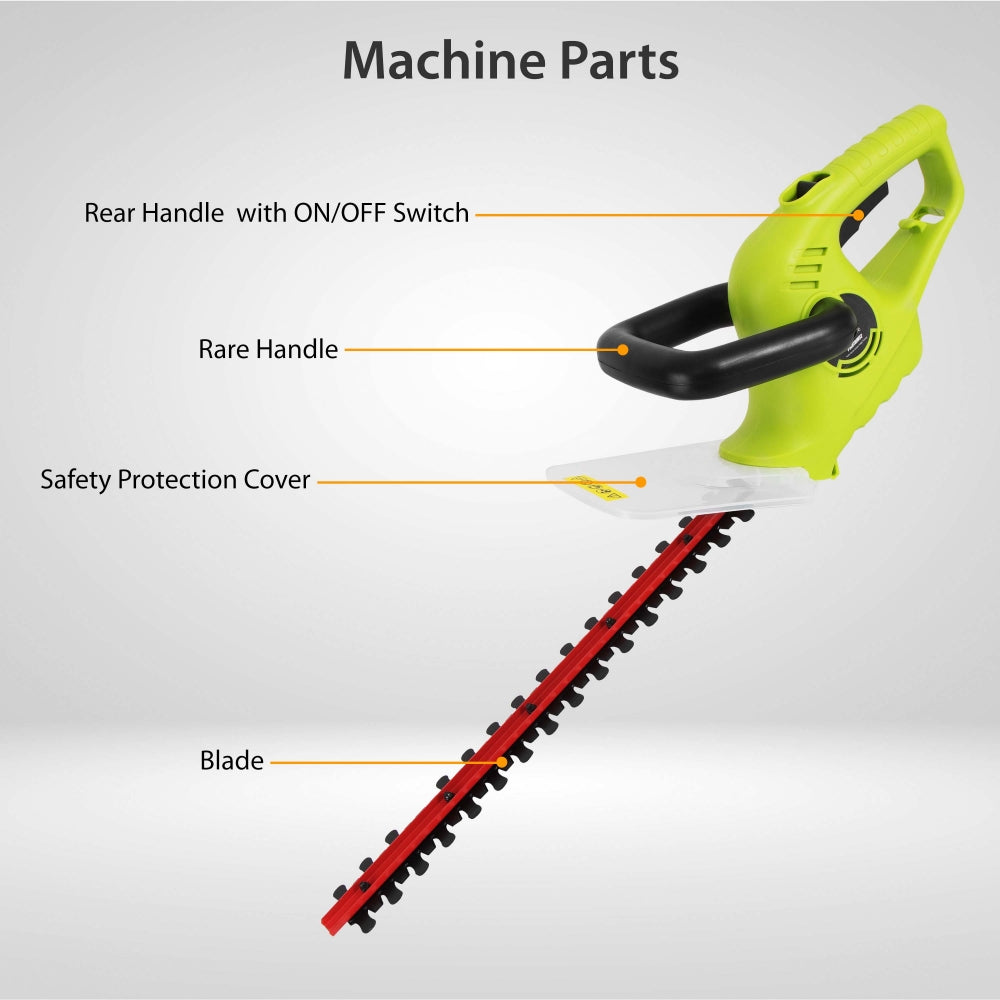 product image number 2 for SereneLife Home Garden Electric Hedge Trimmer