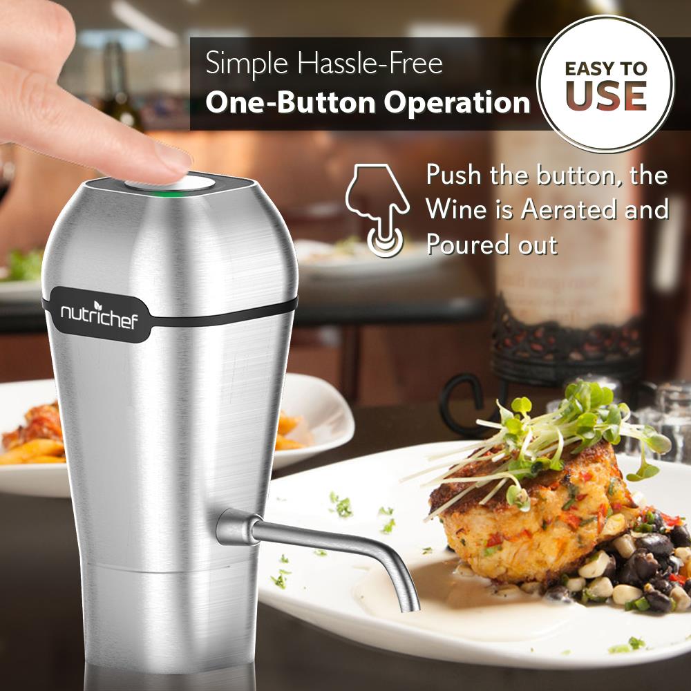 product image number 4 for NutriChef Electric Wine Dispenser