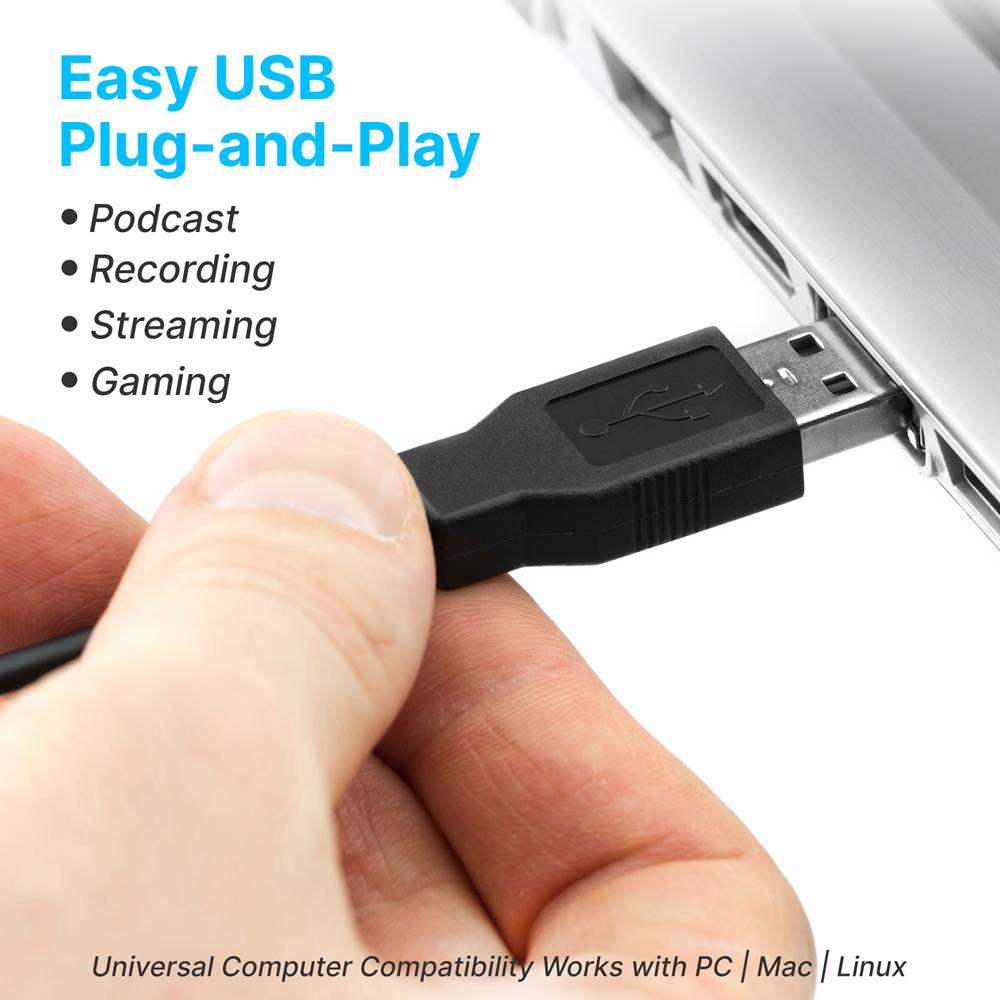 product image number 4 for Pyle Tabletop Compact Microphone Kit