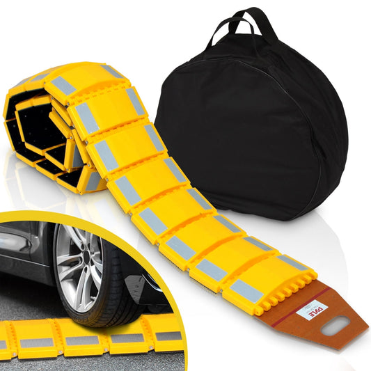 Portable Speed Bump - Quick Deploy, Reinforced Polypropylene, Yellow