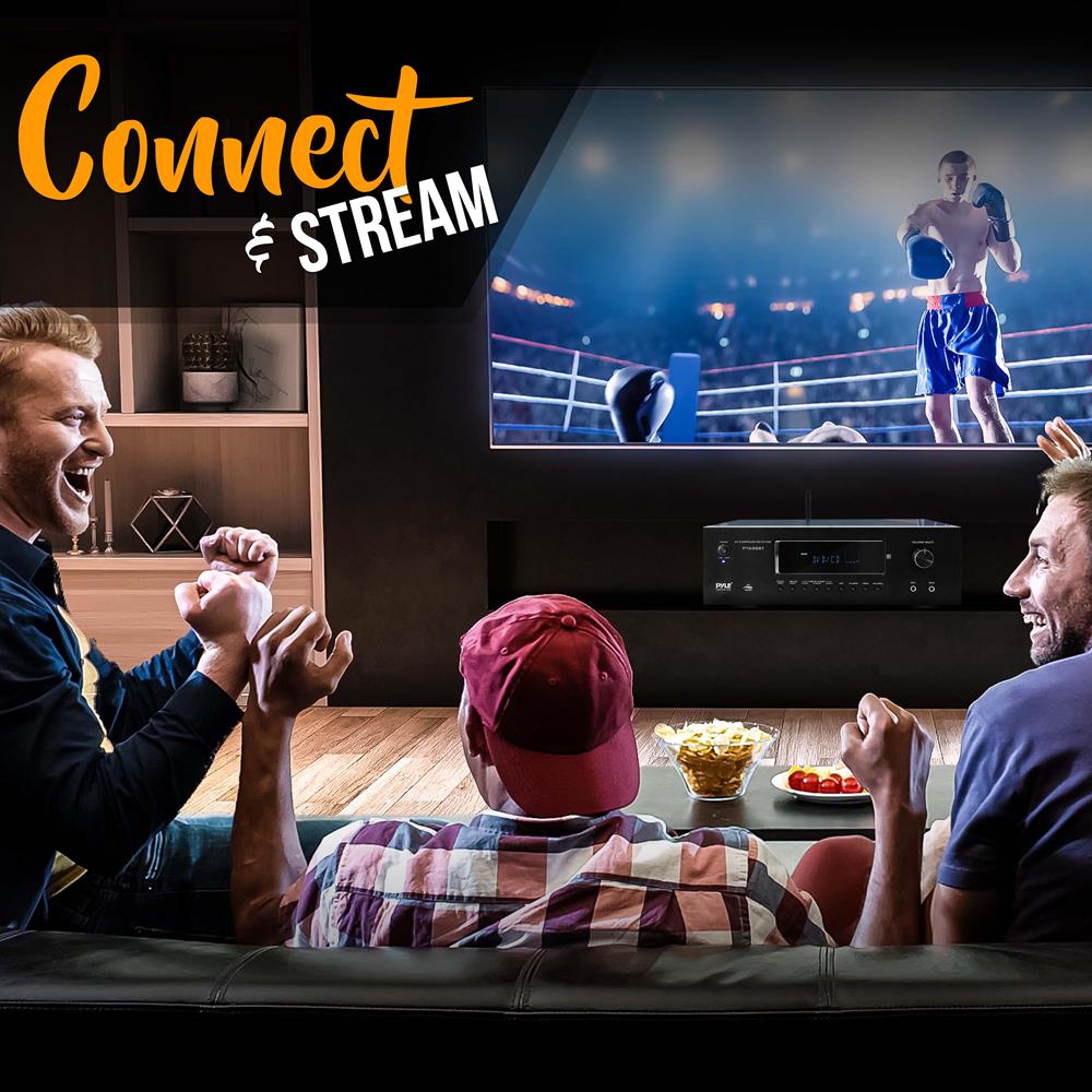 product image number 3 for Pyle Channel Bluetooth Home Theater Receiver