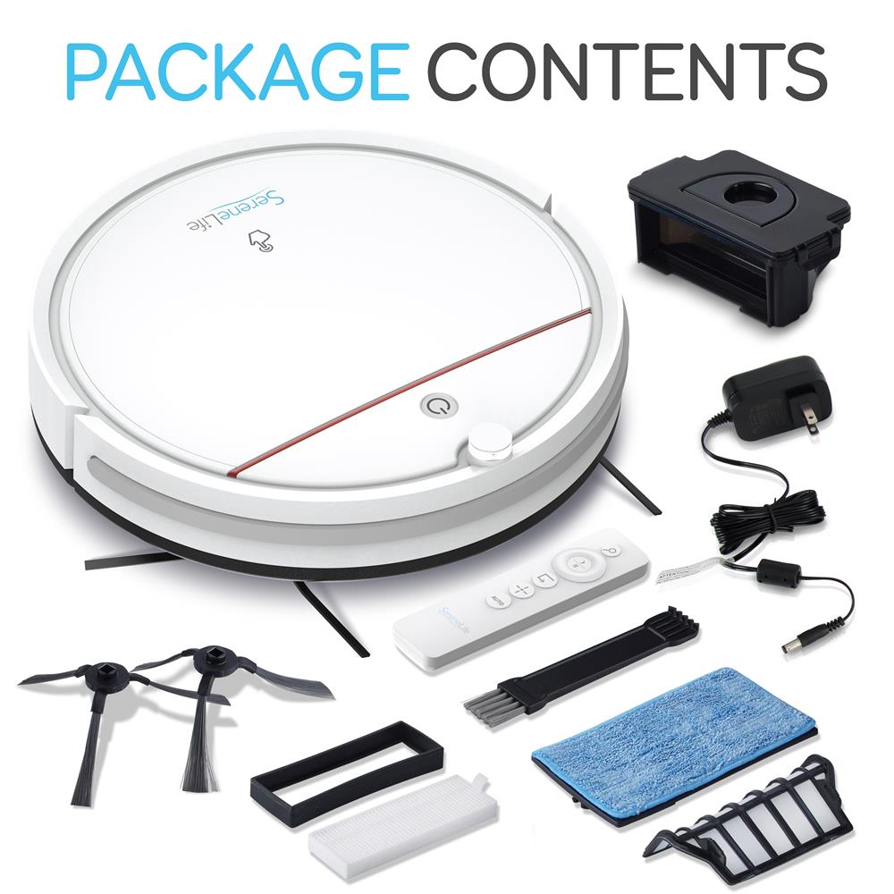 product image number 7 for SereneLife Smart Robot Vacuum Cleaner