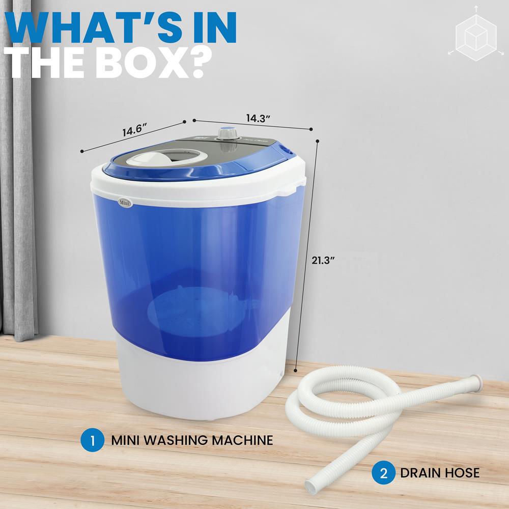 product image number 7 for Pyle Compact & Portable Washing Machine