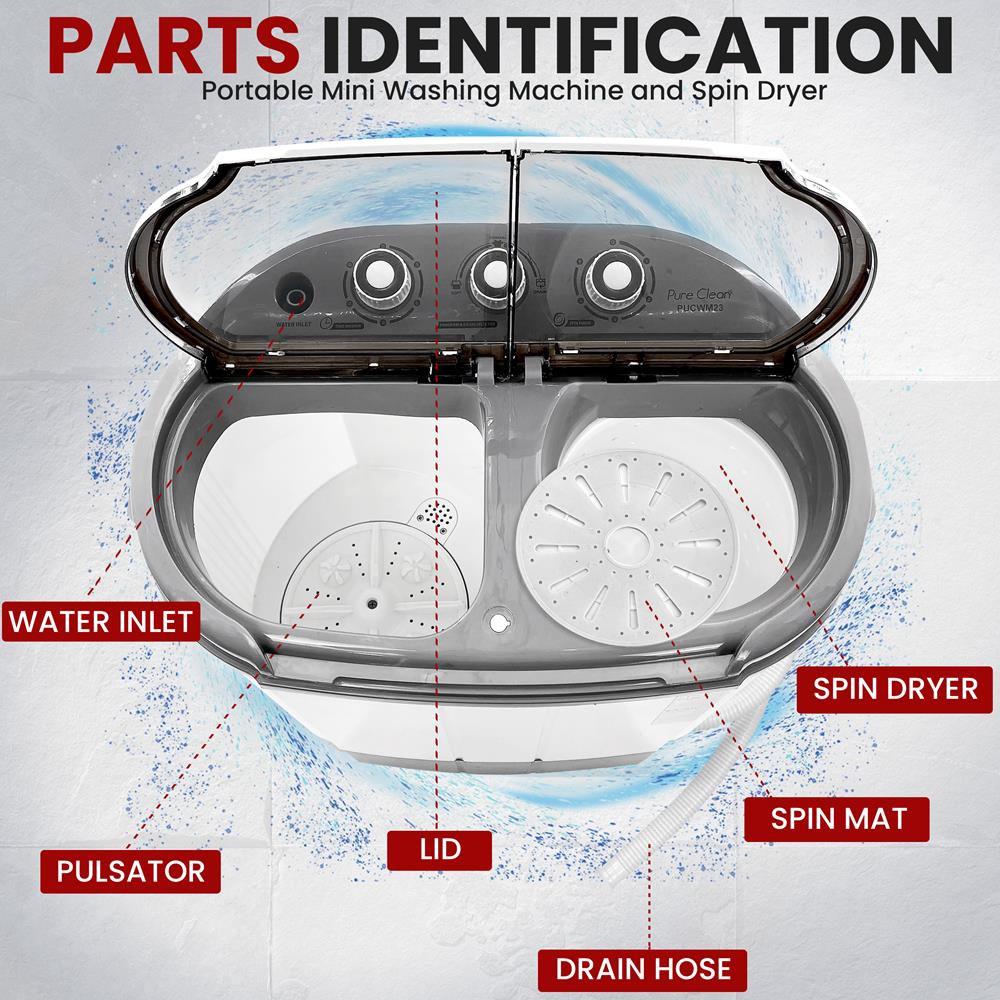 product image number 2 for Pyle Washing Machine