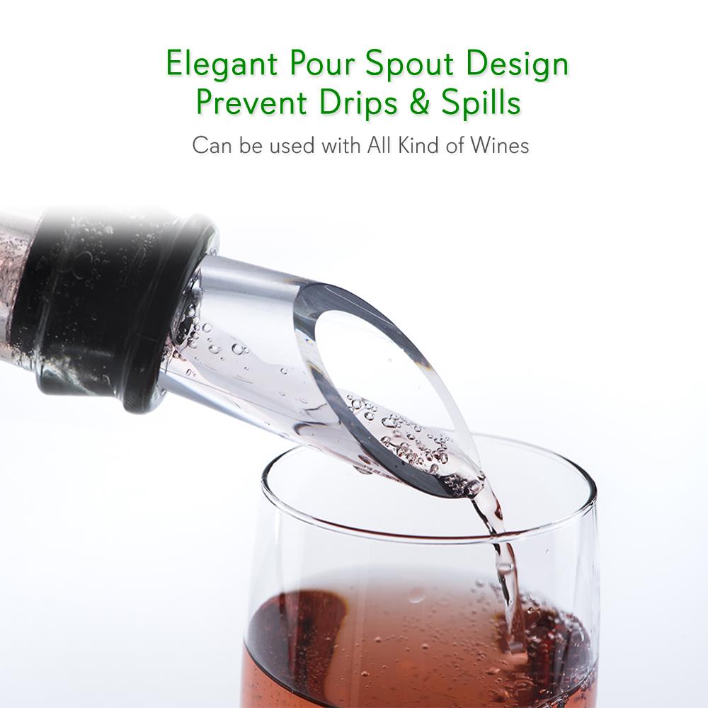 product image number 4 for NutriChef 2 In 1 Stainless Steel Wine Chill Rod Wi