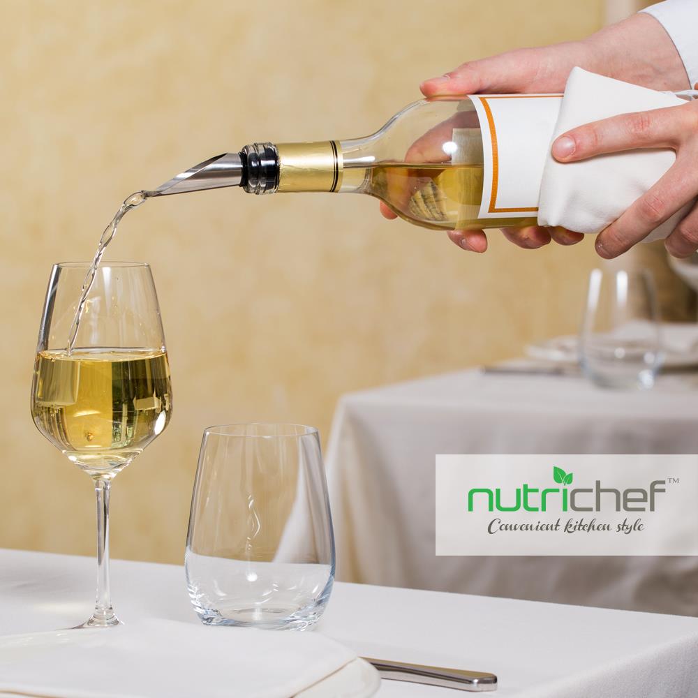 product image number 7 for NutriChef 2 In 1 Stainless Steel Wine Chill Rod Wi