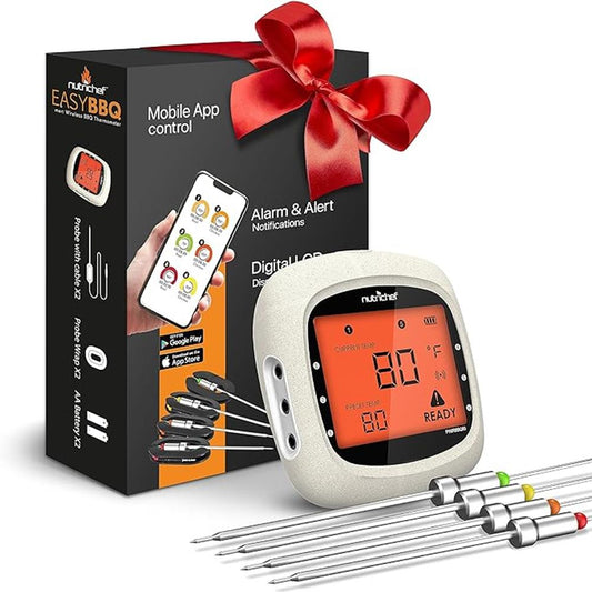product image number 1 for NutriChef Bluetooth Bbq Digital Thermometer